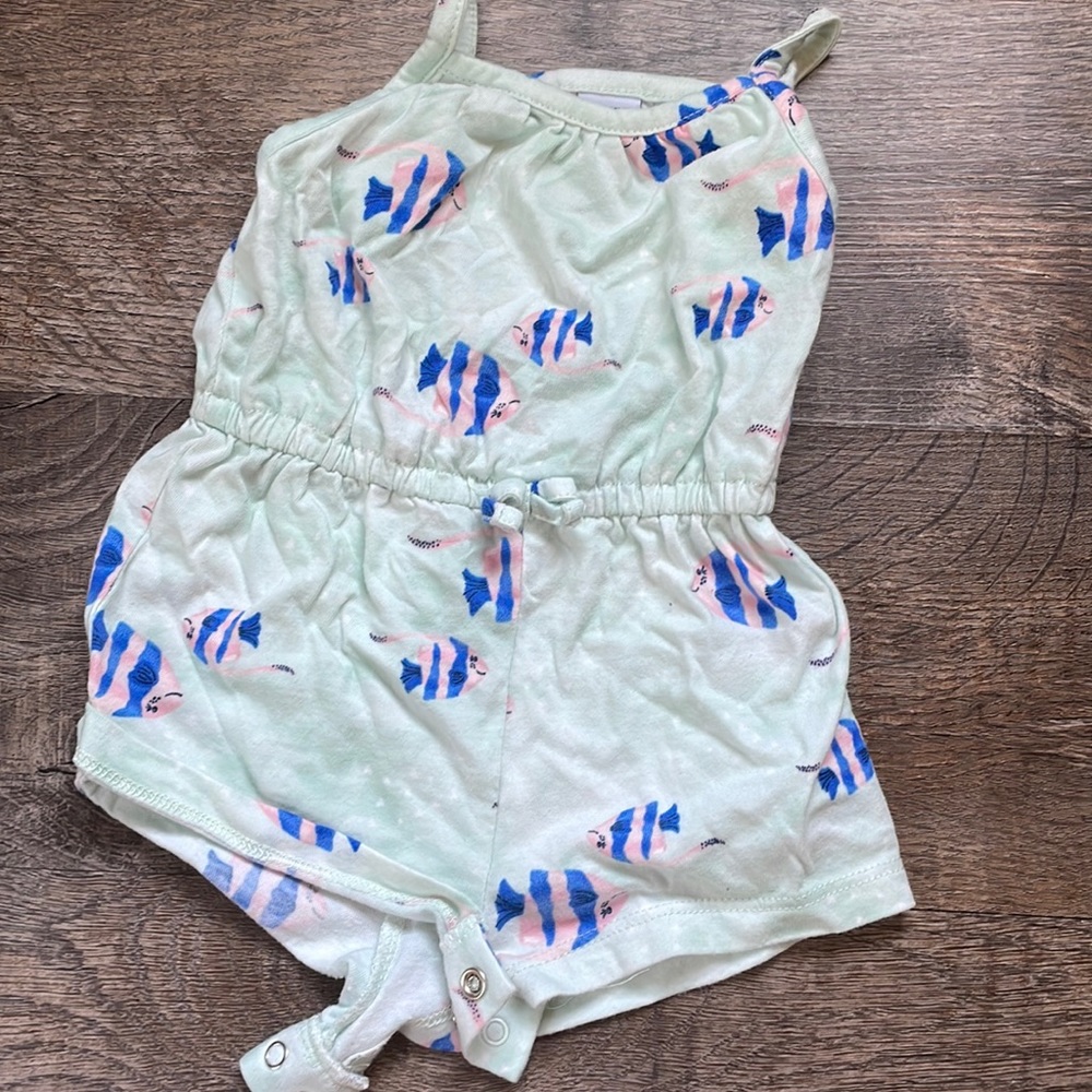 Old Navy fish romper